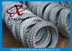 Stainless Steel Razor Blade Wire Concertina Barbed Wire High Tensile Strength