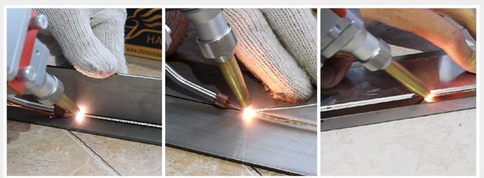 150 Watts Handheld Laser Welding Machine , Fiber Welding Cleaning Machine
