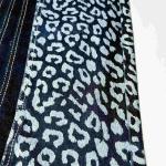 TianSL Stretch Leopard Animal Printed Denim Fabric Yarn Dyed