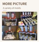 Salt Powder Raw Material Bath Salt Ball Pressing Machine with Pneumatic Press