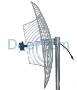 Quality 1920-2170MHz 3G UMTS Grid Parabolic Antenna 21dBi Outdoor Base Station High Gain wholesale