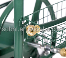 Portable Hose Reel Cart With Wheels Customizable For Outdoor Maintenance
