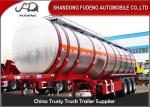 47000 L Stainless Steel Tanker Trailers Single Compartment 12000*2500*4000mm