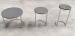 stone top metal end table/side table/coffee table for hotel furniture TA-0078