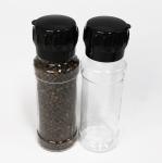 Black Kitchen Plastic 50g 160mm 200ml Manual Pepper Grinder
