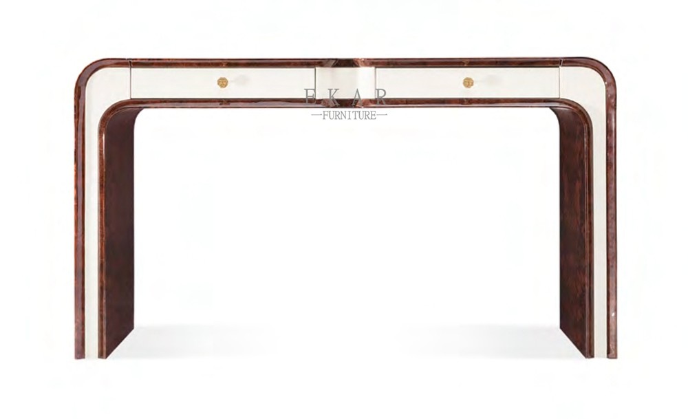 Modern Living Room Wooden Console Table W006H7