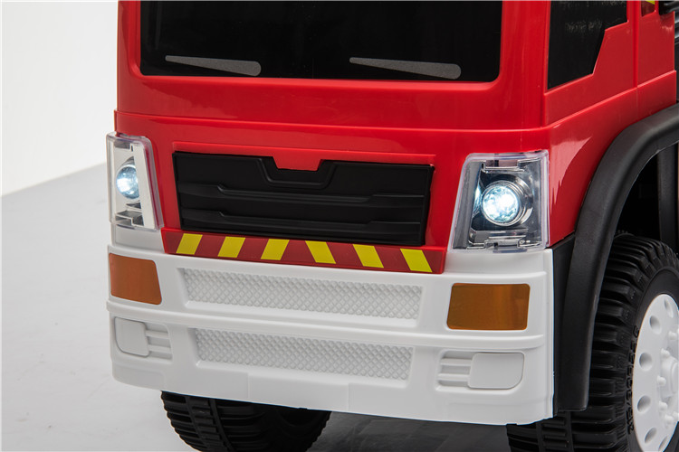 Hot 6V Children Ride On Battery Operated Sliding Fire Truck Lightweight and Affordable