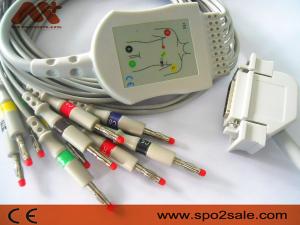 Quality Hellige Compatible Direct-Connect EKG Cable for Cardiosys, EK36, EK403, EK41, EK413, EK43, EK512, EK53 wholesale