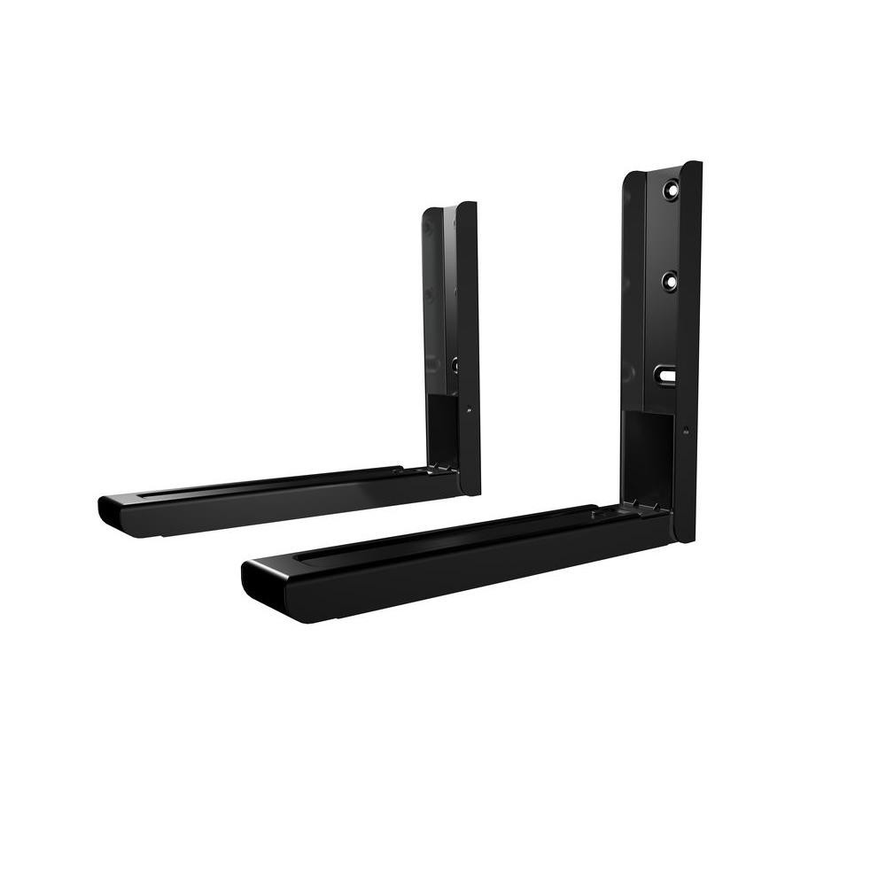L Shaped Telescopic Microwave Oven Brackets Wall Mounted Microwave Oven Stand