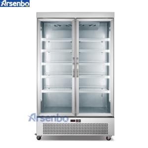 Quality SS304 Glass Door Refrigerator Freezer wholesale