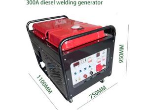 Quality 4 Stroke Air Cooled Diesel Welding Generators 300A With 25L Diesel Tank wholesale