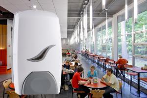 Quality Restaurant Food Industry Hand Sanitizer Dispenser / Manual Soap Dispenser wholesale