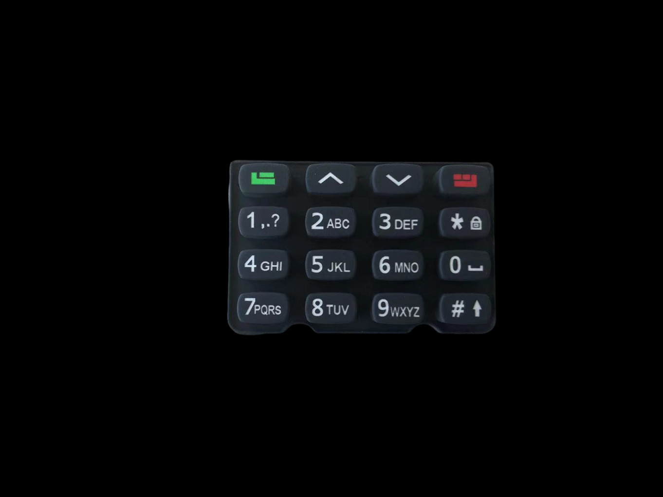Custom Silicone Rubber Keypad Interpone Keypad Intercom Button
