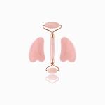 Heart Shaped Crystal Scraping Jade Facial Massage Roller