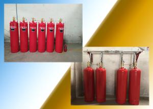 Quality red Odorless Novec1230 Hfc227ea FM200 Gas Suppression System For Environmental Safety wholesale