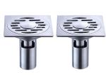 Stainless Steel Bathroom Floor Drain Round Type International Standard