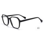 Polygon Ultra Light Acetate Frame Glasses Optical Prescription Durable