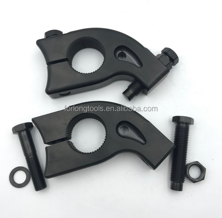 Titanium Gr5 Black PVD Torsion Stop 1 3/4" Split 1-1/8" Spline 7/16 Adjust Bolt for All Hex Bilt 9/16" in Various Industries