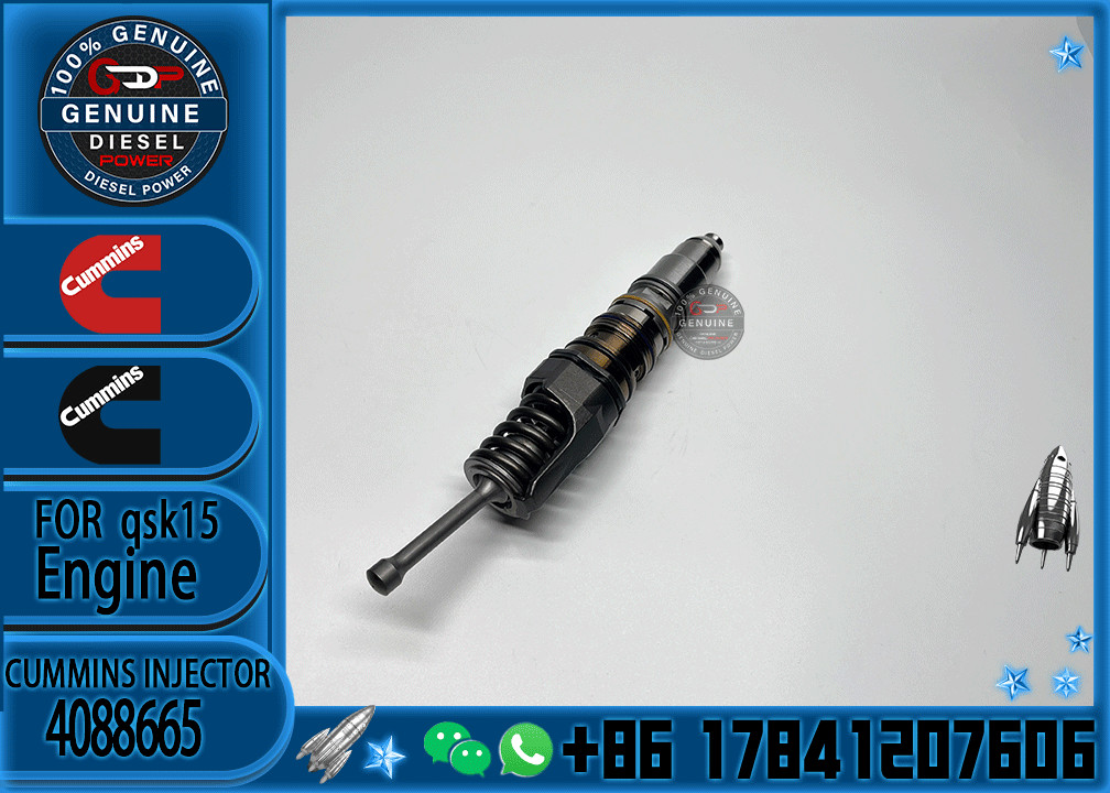 Auto Engine Fuel Injector 4088660 4088665 4088327 4062569 For Qsx15 Isx15