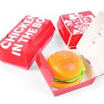 ISO9001 Certified Biodegradable Customized Eco-Friendly Paper Takeaway Food