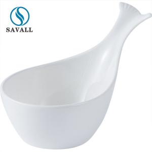 Quality Savall Customized Caterers Canteens Porcelain Bowls Trapezoidal wholesale