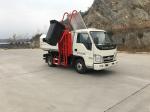 4x2 Mini Garbage Truck Hanging Bucket Barrel Loader 12 CBM Capacity Diesel Fuel