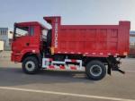 SHACMAN Side Dump Truck H3000 4X2 240hp Yellow Tipper Truck