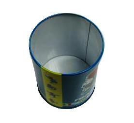 Quality Steel Electrolytically Coated Metal Pen Container For Kids Cute Stationery wholesale