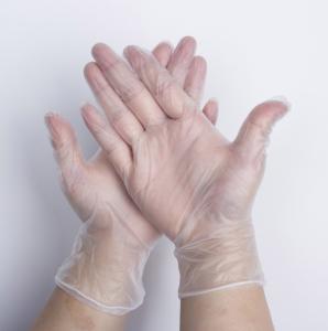 Quality EN455 12 Inch Pvc Medical Vinyl Examination Gloves Powder Free wholesale