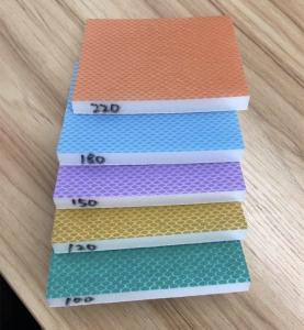 Quality S66 Rhombus Double Face Sanding Sponge Aluminum Oxide Washable Reusable wholesale