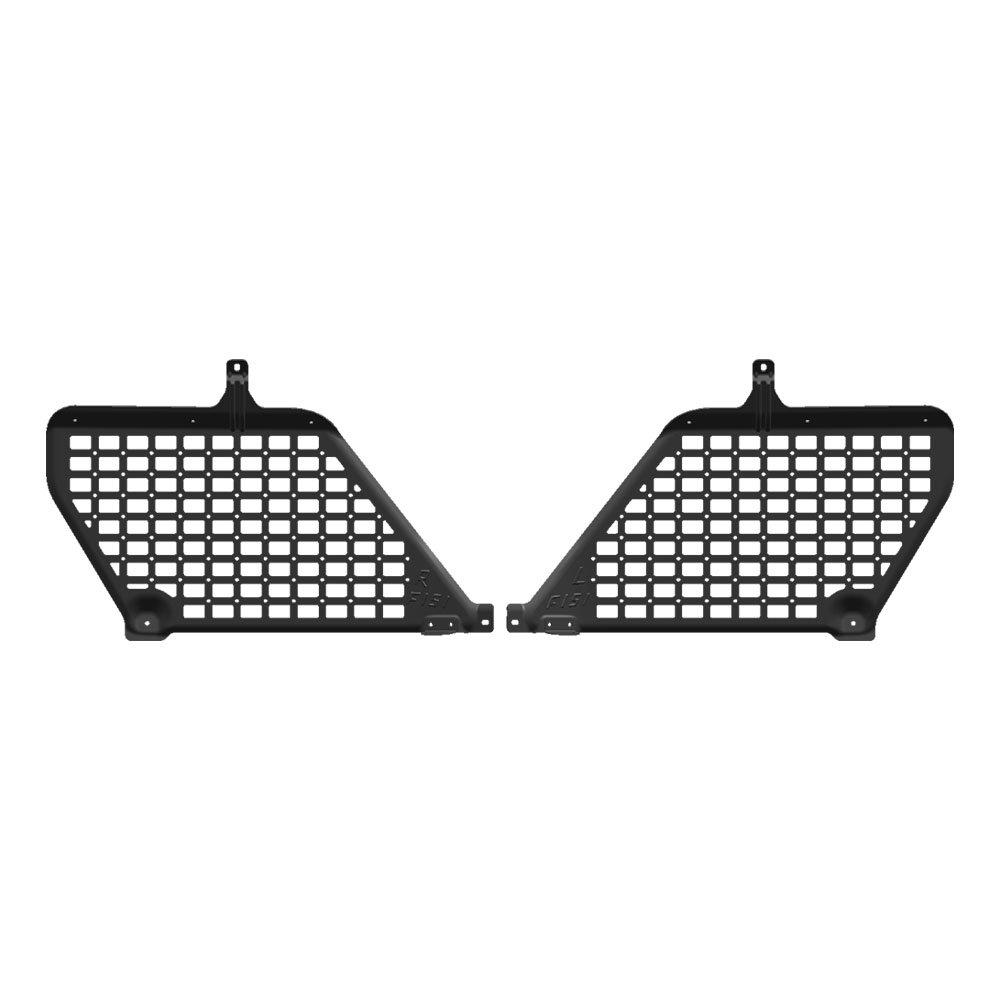 Aluminum-magnesium alloy rear window panel for Prado fj150