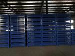 High quality industrial collapsible storage stacking galvanized euro metal steel