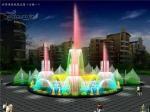 Music high-technology water fountain