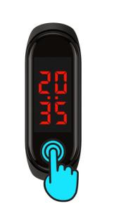 Quality Body Temperature Thermometer Wristband , Antiviral Thermometer Bracelet wholesale