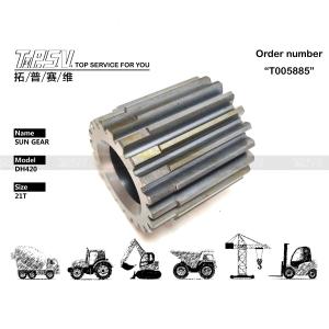 Quality Durability Black Steel DH420-7 Excavator Travel 2 Stage Sun Gear Drive Motor For Hydraulic Motor Drive wholesale
