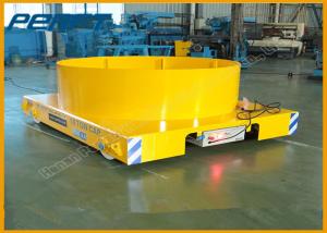 Quality 4 Wheel Ladle Transfer Car Motor Driven For Heavy Load Ladle Transportation wholesale