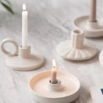 Nordic Decorative Table Dinning Porcelain Ceramic Candlestick