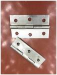 Nickel Plated Kitchen Metal Door Hinges , Steel Door Hinges High Performance