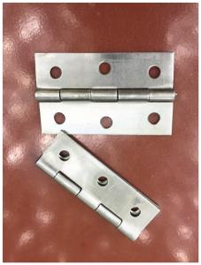 Quality Nickel Plated Kitchen Metal Door Hinges , Steel Door Hinges High Performance wholesale