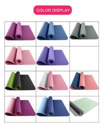 Quality 1.83M 10mm Yoga Workout Mats Thick Non Slip Exercise Kids Adults Fitness Dance wholesale
