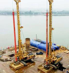 Quality Xrs1050 Big Verticle Hydraulic Piling Machine 390kn.M wholesale