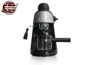Quality 3.5 BAR 240ML Espresso Coffee Makers , 800W 110V Black Coffee Maker Machine wholesale