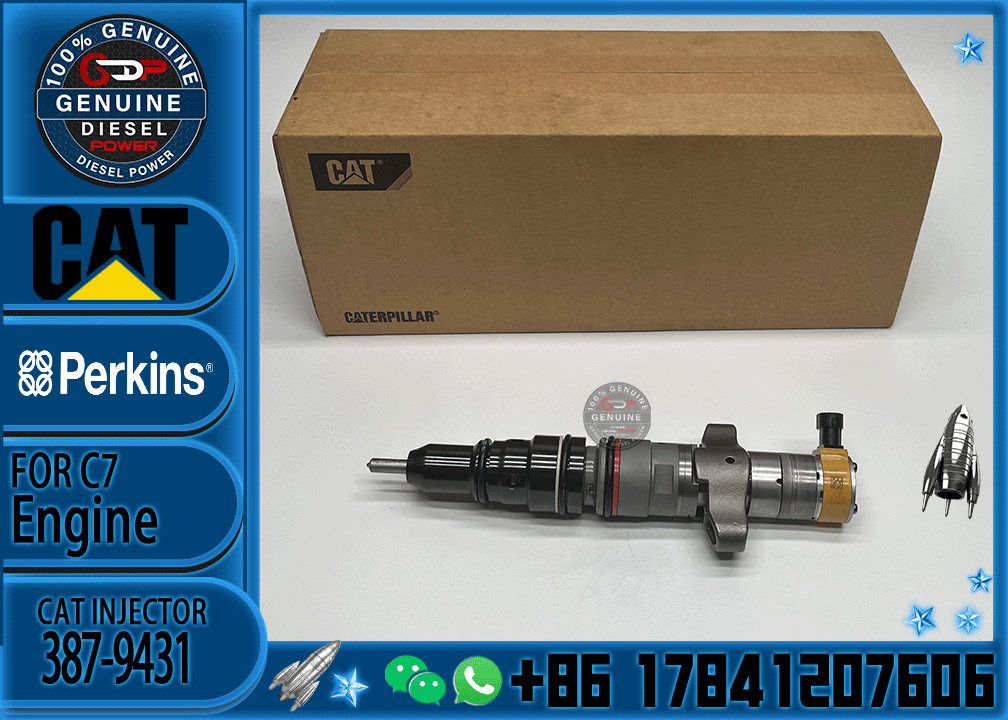 Diesel spare parts c7 c9 injectors 387-9431 387-9436 387-9427 for caterpillar c7 c9 engine