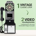 Customized Retro Wedding Audio Video Guestbook ABS Plastic Banquet Party Guest
