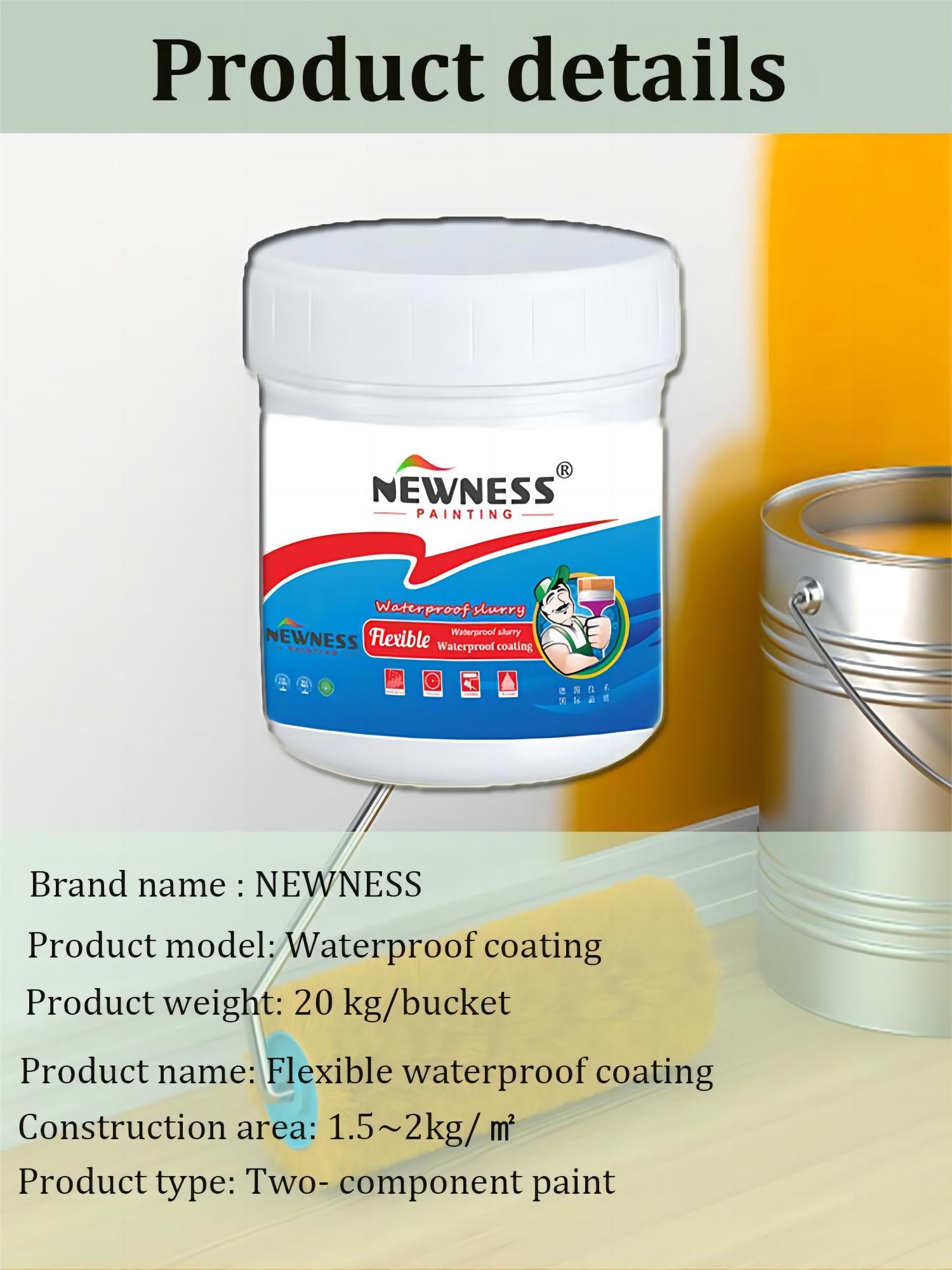 Swimming Pool Usage Polyurethane K11 Waterproof Coating with Cement-based Feature