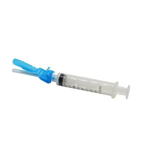 Quality Retractable Safety Syringe With Needles For Medical Supply wholesale