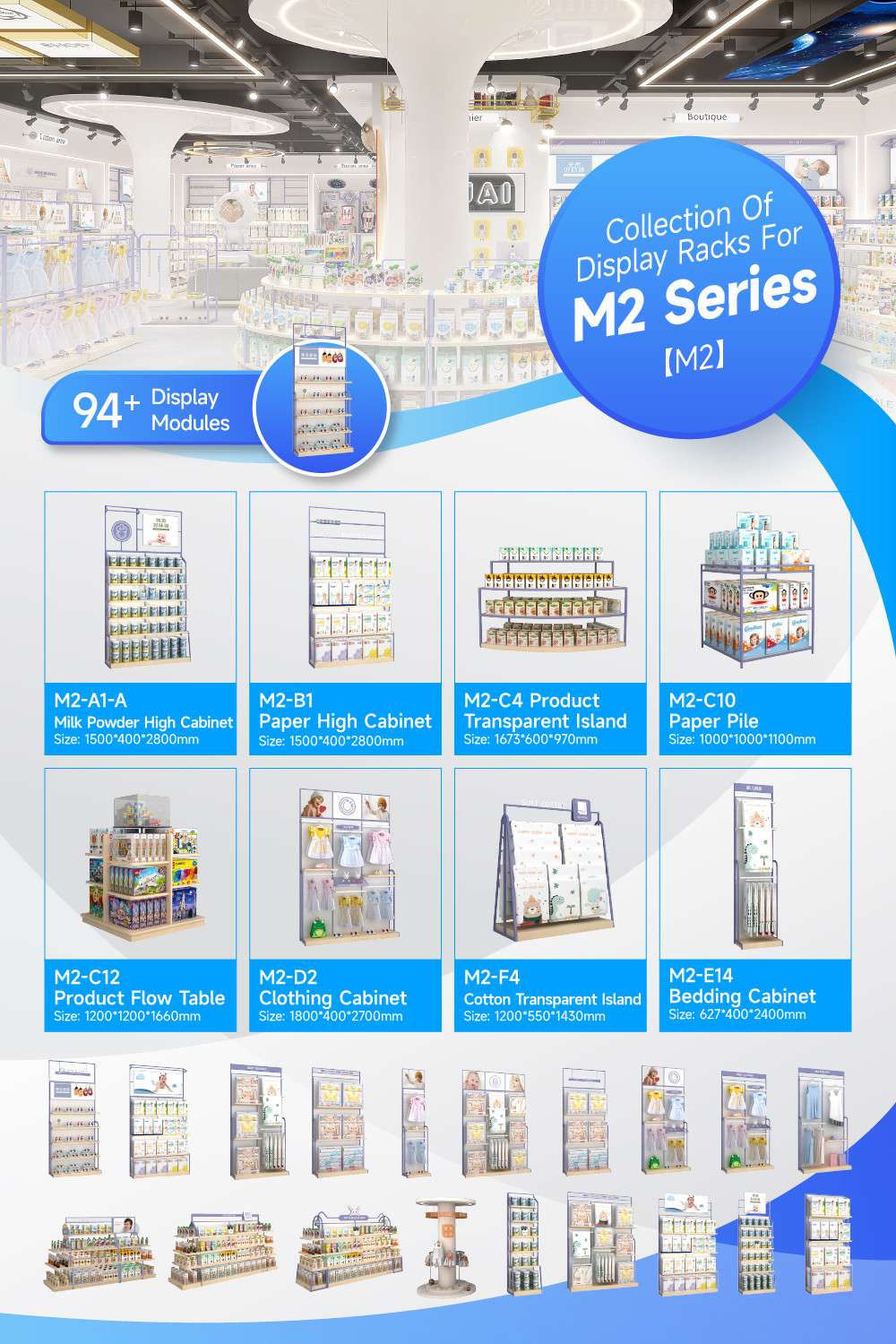 01-TXNYS002, Maternity & Baby Supplies Store in Jiangsu Wuxi covering 121 Sqm with an Approx. $8,486 Budget and 36 CBM Volume