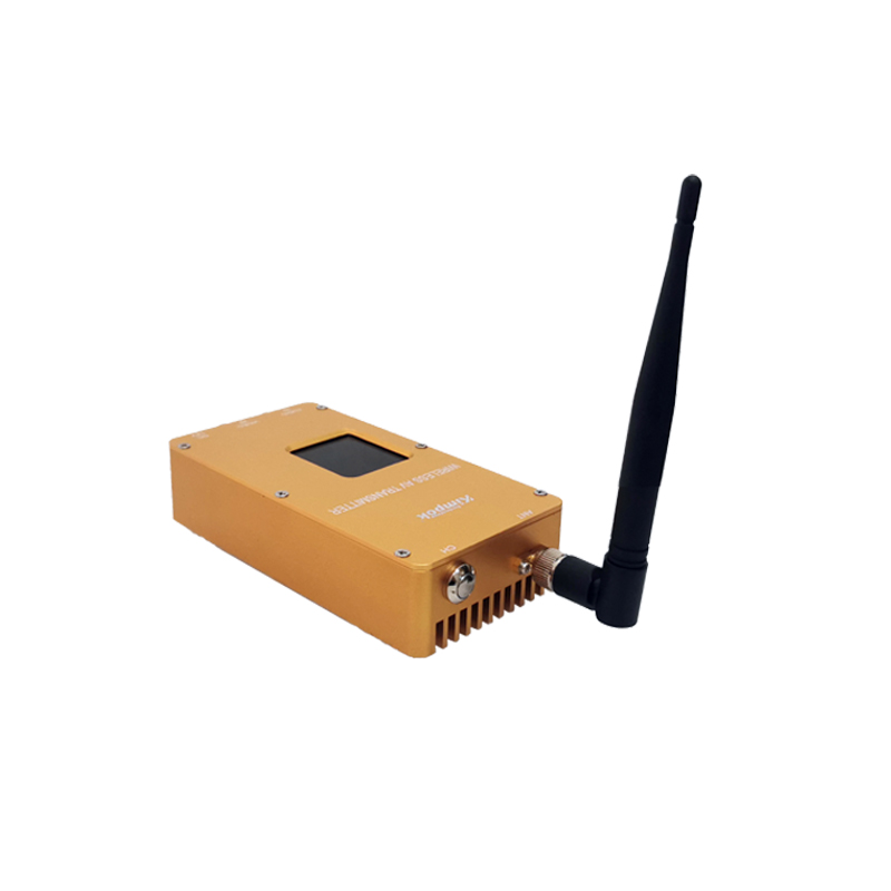 5W Full Power 8 Channels Long Range Wireless Video Transmitter and Receiver for UAV at 1.2Ghz in 150*65*30mm Size