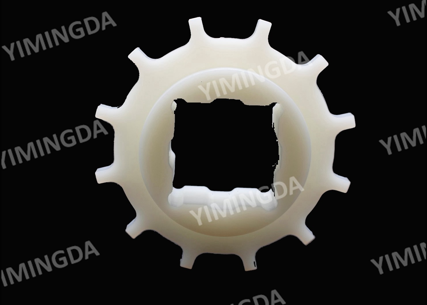 White Color Machined CTOT Sprocket 92667000- Suitable For GTXL Cutting Machine Parts