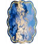 Irregular Crystal Velvet Bedroom Floor Carpets Thickened Non Slip Carpet Mat